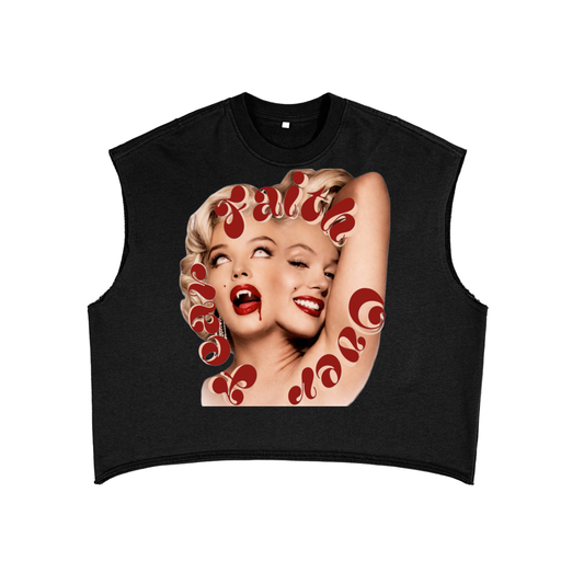 F.O.F French Terry Boxy Tank Top